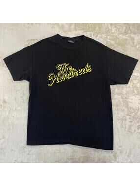 Y2K The Hundreds Skate Black Short Sleeve Yellow Graphic T-Shirt Men’s L